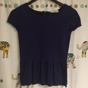 LOFT Peplum Blouse